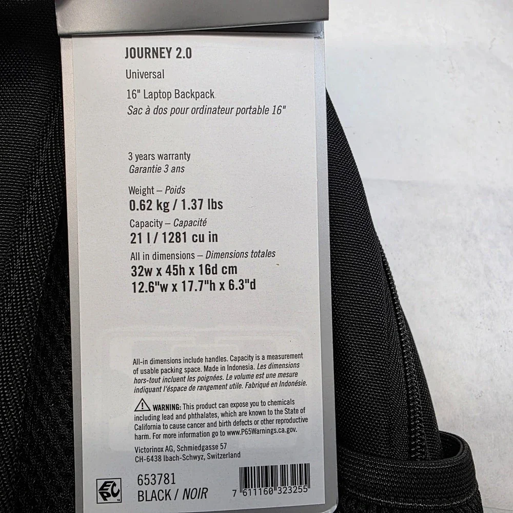 Victorinox Journey 2.0 Universal Backpack 16